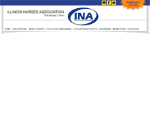 Tablet Screenshot of careers.illinoisnurses.com